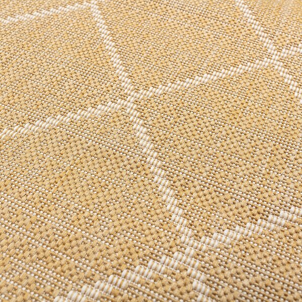 Lineo honey gold/snow white Rug 160x230cm