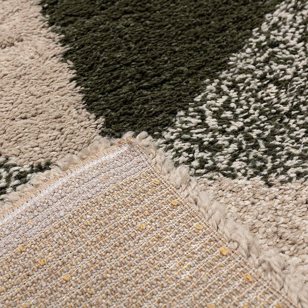 Royal wool/jungle green Rug 120x170cm