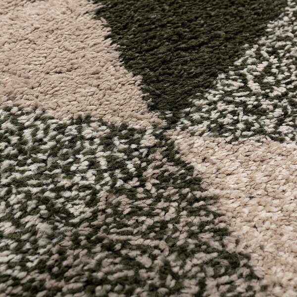 Royal wool/jungle green Rug 120x170cm