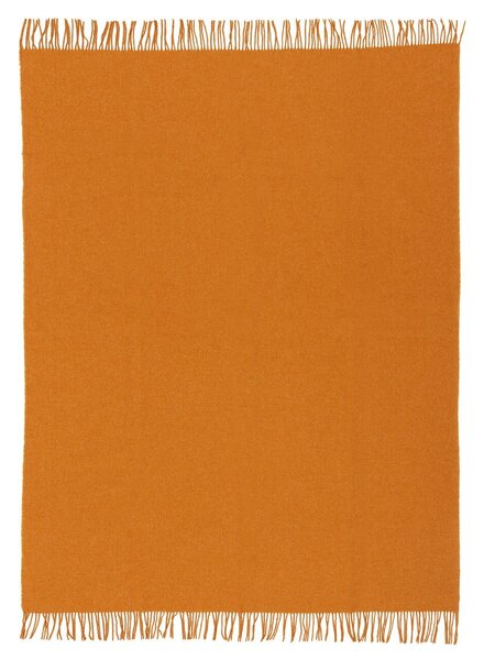 Zeeland blanket 140x200cm melange mustard