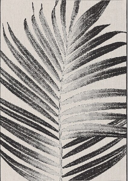Lineo beige/black carpet 120x170cm