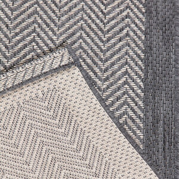 Breeze Cliff Grey Area Rug 120x170cm