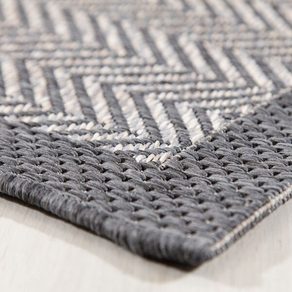 Breeze Cliff Grey Area Rug 120x170cm