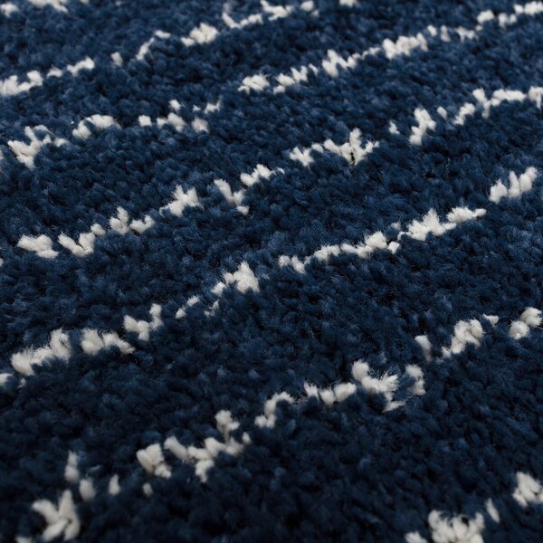 Royal Nomadic Living Rug 120x170cm sailor blue/cream