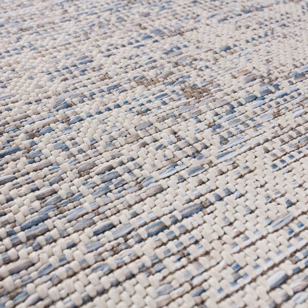 Rug Breeze wool/raw blue 160x230cm