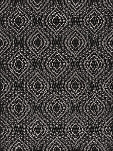 Breeze black/ clif grey Rug 120 x 170 cm