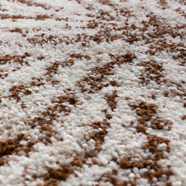 Rug Softness cream/brown 160x230cm