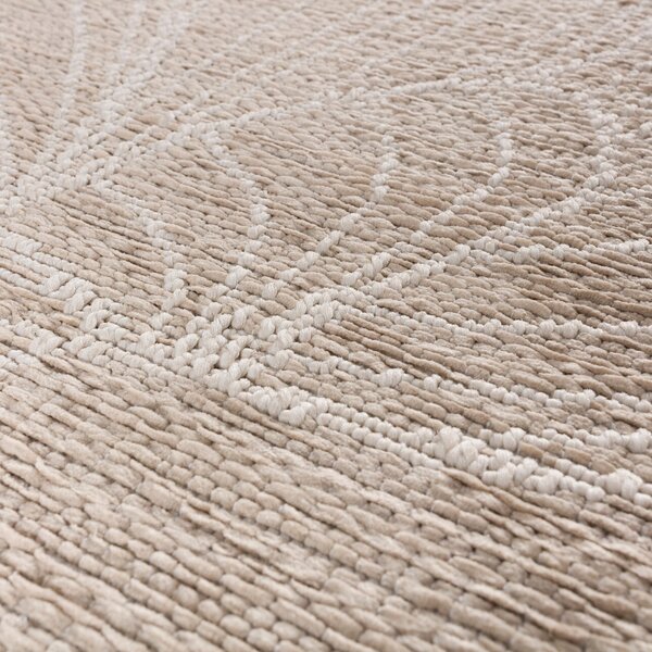 Rug Velvet beige/sand 160x230cm