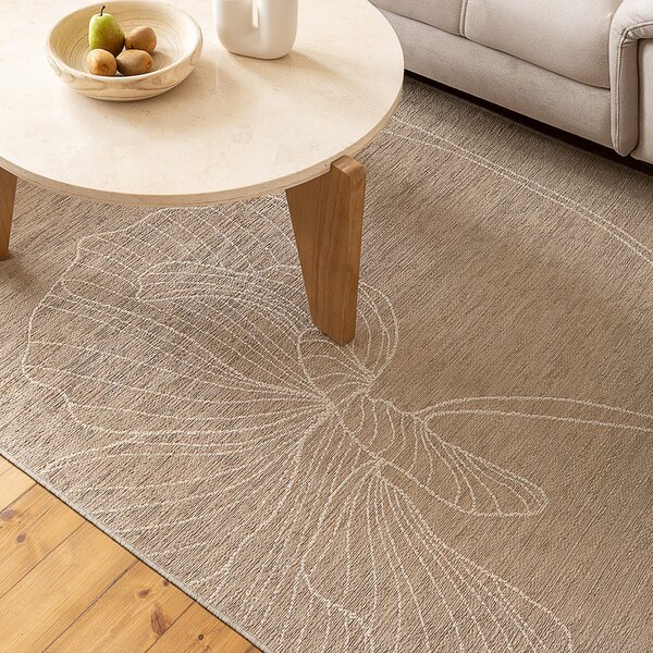 Rug Velvet beige/sand 160x230cm