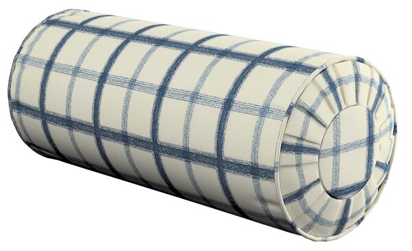 Bolster cushion with pleats