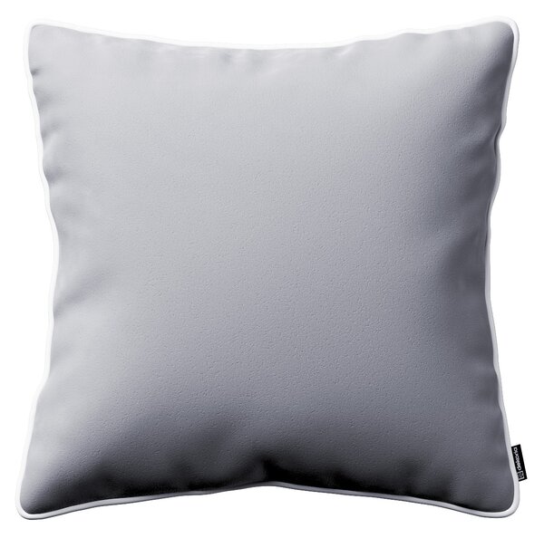 Bella velvet cushion cover with piping