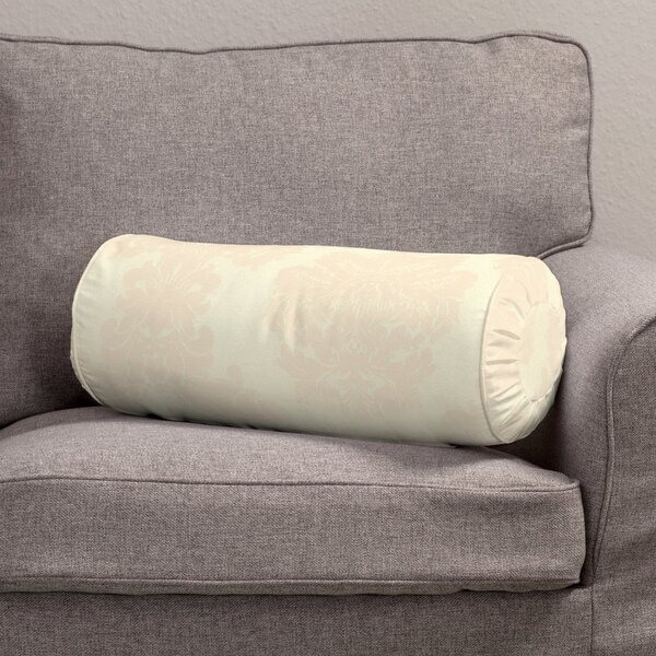 Bolster cushion with pleats