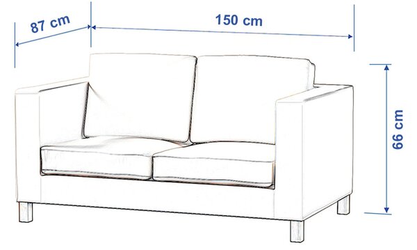 Karlanda 2-seater sofa cover