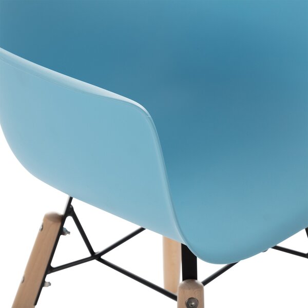 Baby chair Monte light blue