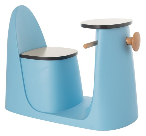 2-in-1 table chair Vespo blue