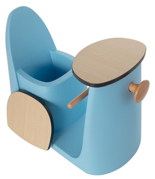 2-in-1 table chair Vespo blue