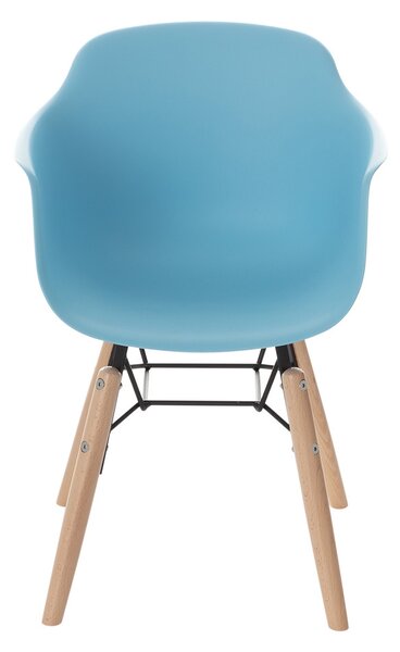 Baby chair Monte light blue