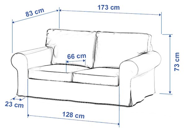 Ektorp 2-seater sofa cover