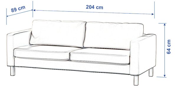 Karlstad 3-seater sofa cover