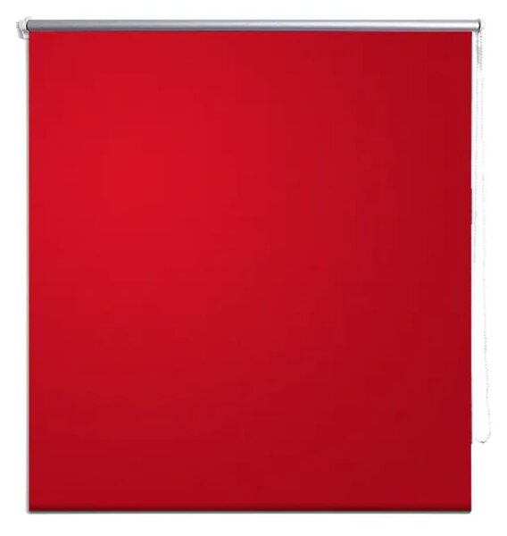 Roller Blind Blackout 100 x 230 cm Red