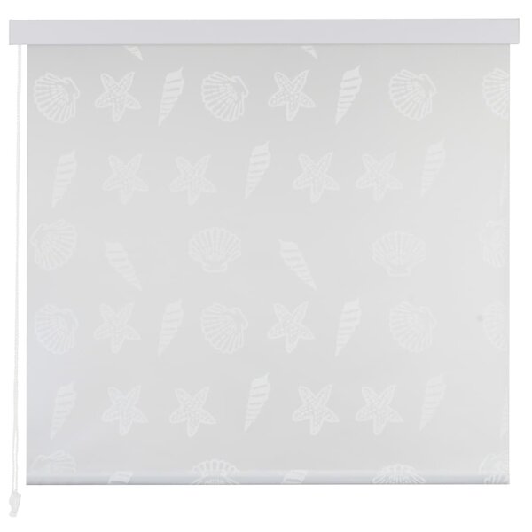 Shower Roller Blind 80x240 cm Sea Star