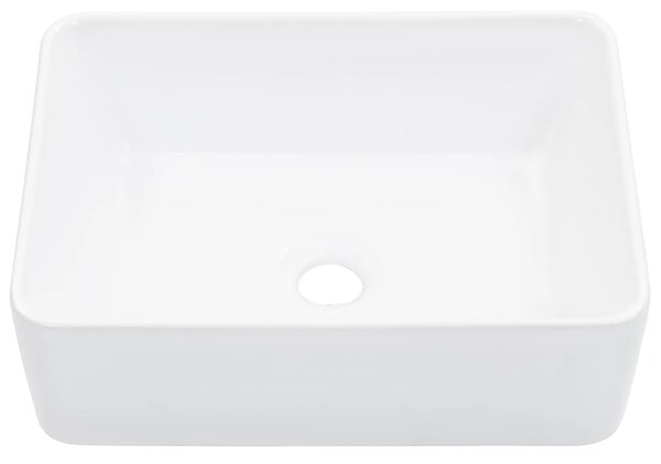 Wash Basin 40x30x13 cm Ceramic White