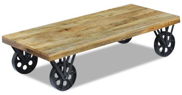 Coffee Table Mango Wood 120x60x30 cm