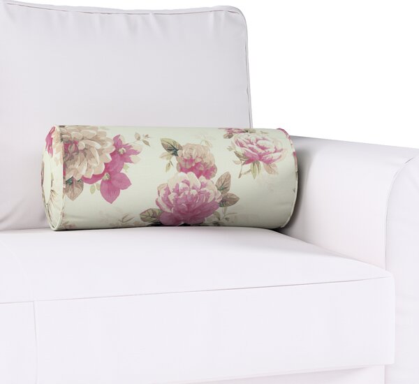 Bolster cushion with pleats