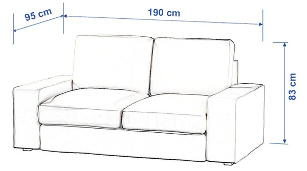 Kivik 2-seater sofa cover