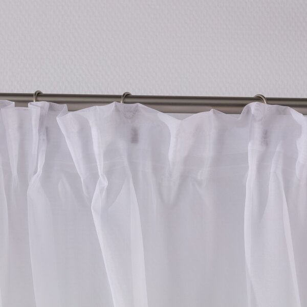 Lily ecru voile curtains - Set of 2