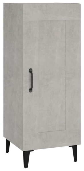 Sideboard Concrete Grey 34.5x34x90 cm Engineered Wood