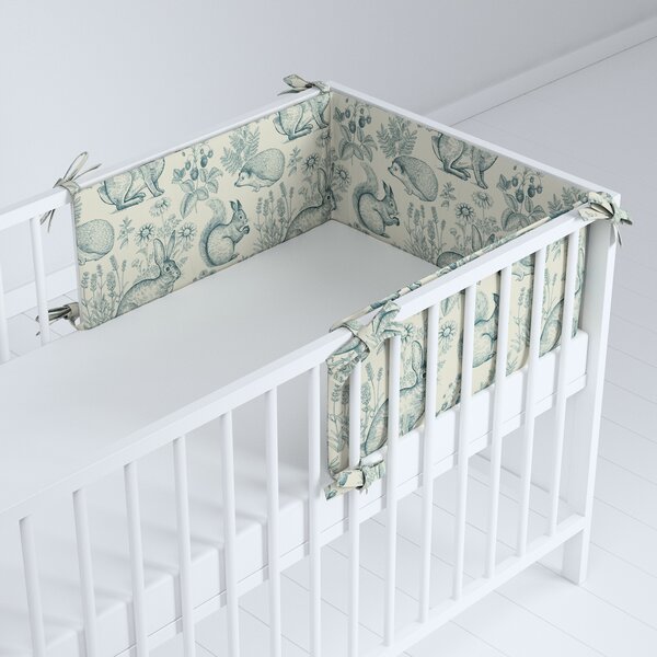 Crib rail cover