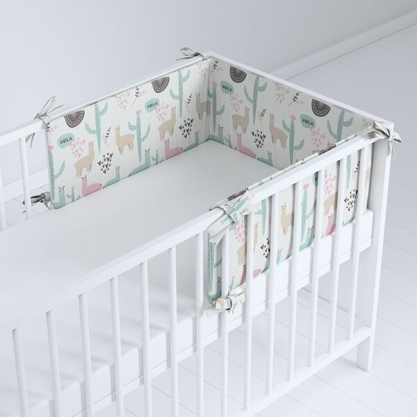 Crib rail cover