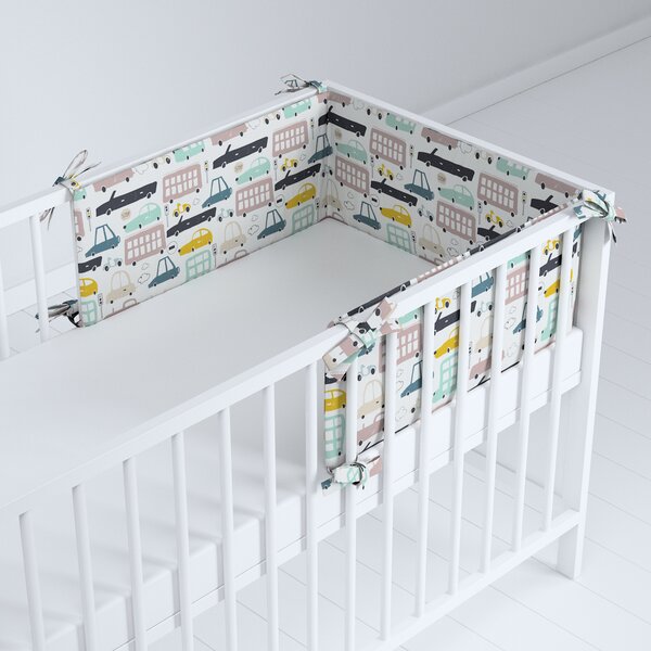 Crib rail cover