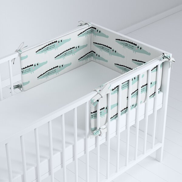 Crib rail cover