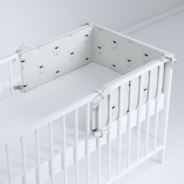 Crib rail cover