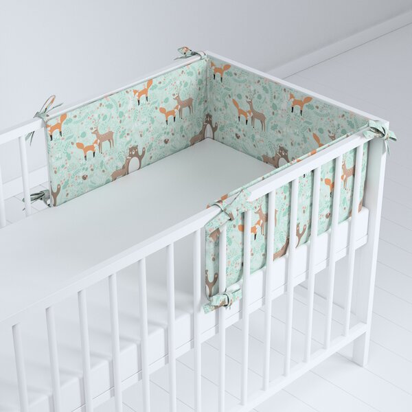 Crib rail cover