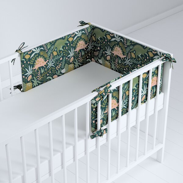 Crib rail cover