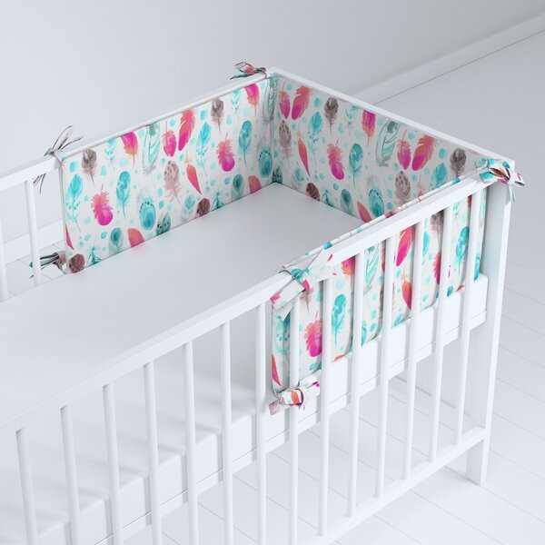 Crib rail cover