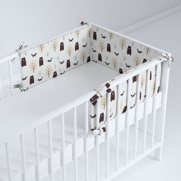 Crib rail cover