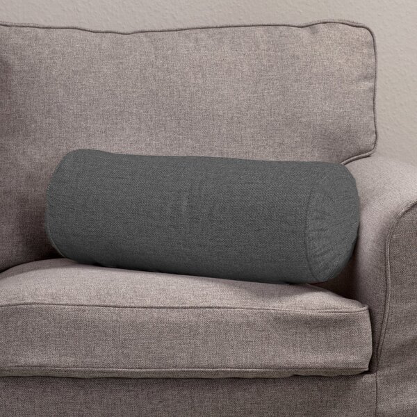 Bolster cushion with pleats