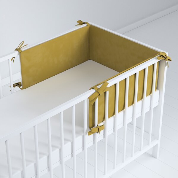 Crib rail cover