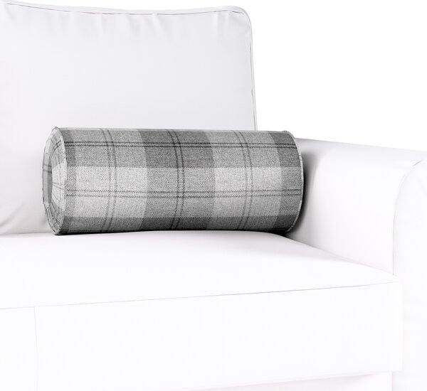 Bolster cushion with pleats