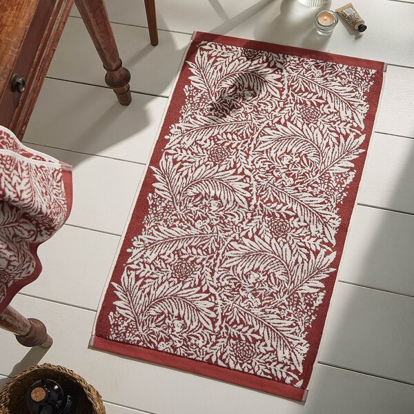 William Morris At Home Larkspur Bath Mat Brick