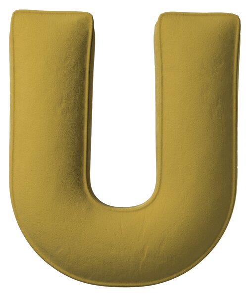 Letter pillow U