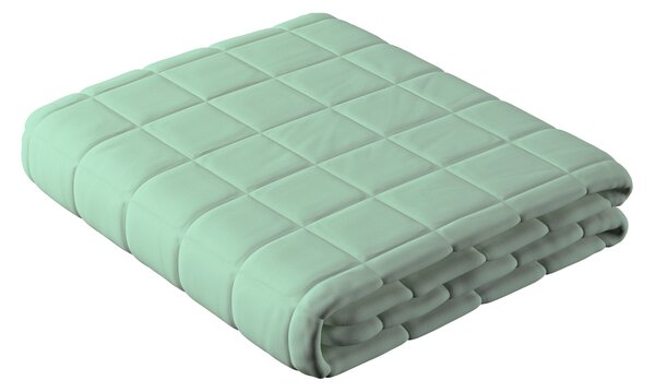 Check quilted throw