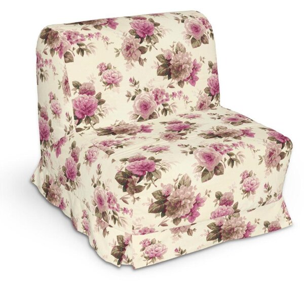 Lycksele chair-bad cover with box pleats