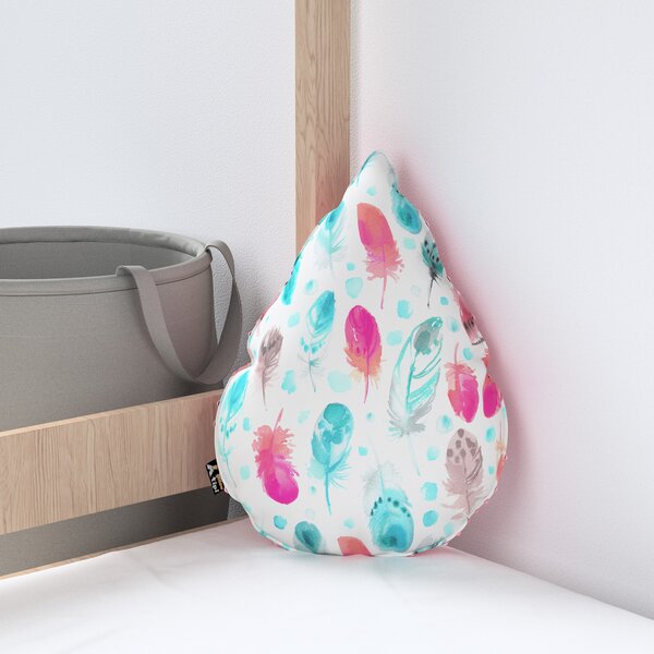 Sweet Drop pillow with minky