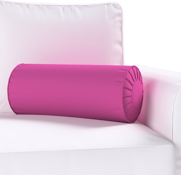 Bolster cushion with pleats