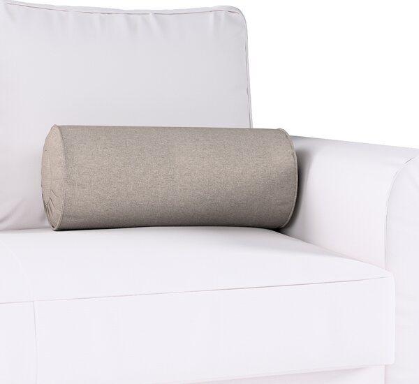 Bolster cushion with pleats